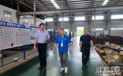 宋輝來江南泵閥開展優化營商環境走訪調研